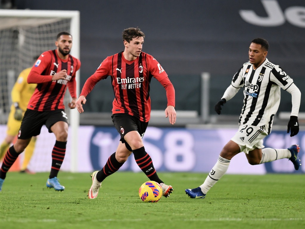 足球直播_足球最新比赛视频(无插件)直播 - 意甲直播吧 比赛中,AC米兰的球员展现了出色的团队配